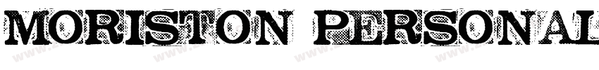 Moriston Personal字体转换